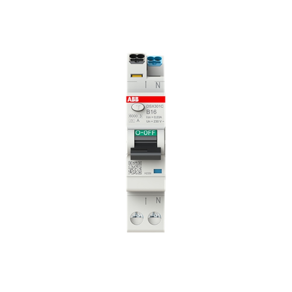 ABB Kombination FI Schalter Leitungsschutzschalter 2CSR255165R1165 Typ DSX301CA-B16/0,03