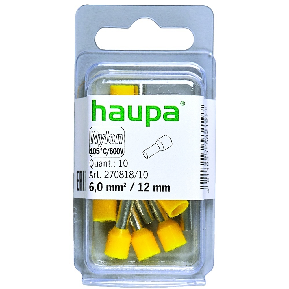 Haupa isolierte Aderendhülse 270818/10