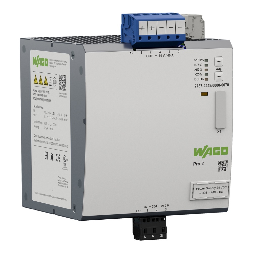 Wago Stromversorgung 2787-2448/000-070