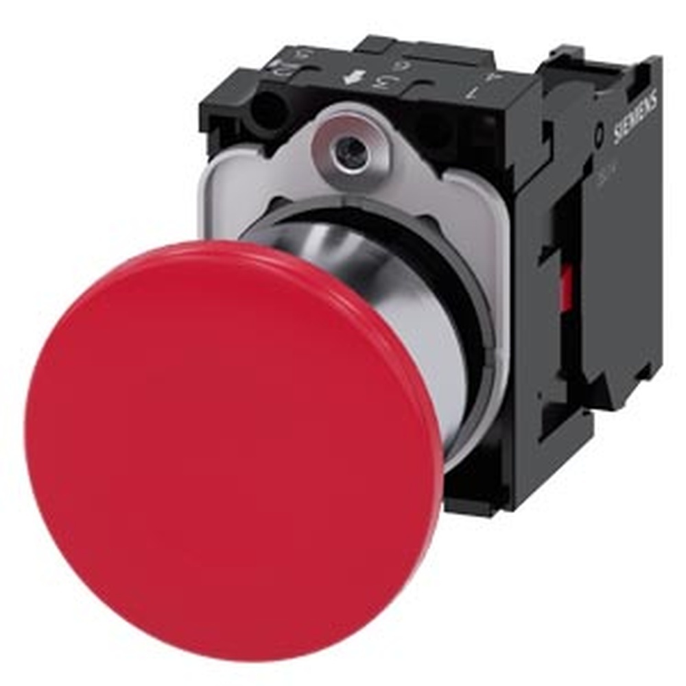 Siemens Pilzdrucktaster 3SU1150-1BA20-1CA0