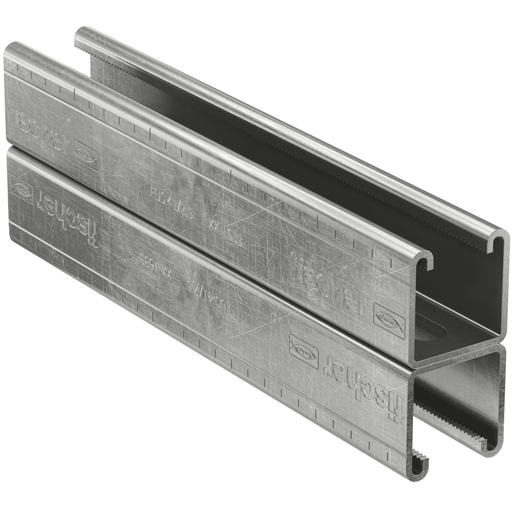 Fischer Montageschiene 562655 Typ FUS 41D/2,5 A4 - 6m