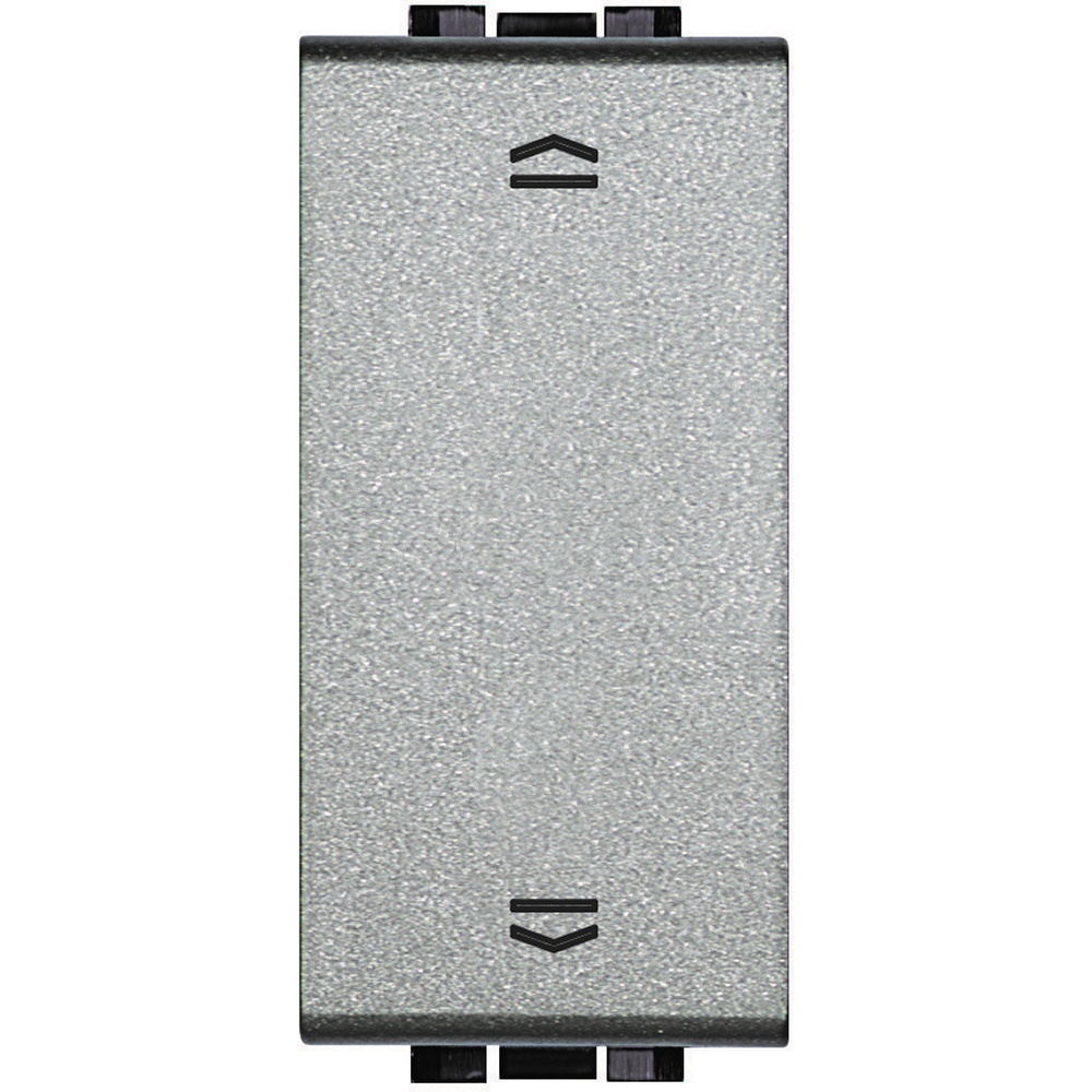Bticino LivingLight Jalousietaster 1-modulig inkl. Wippe in der Farbe TECH NT4037N