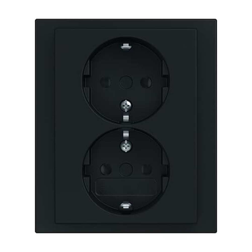 Busch-Jaeger Schuko Doppelsteckdose 202 EUJB-885 Nr. 2TKA00003925