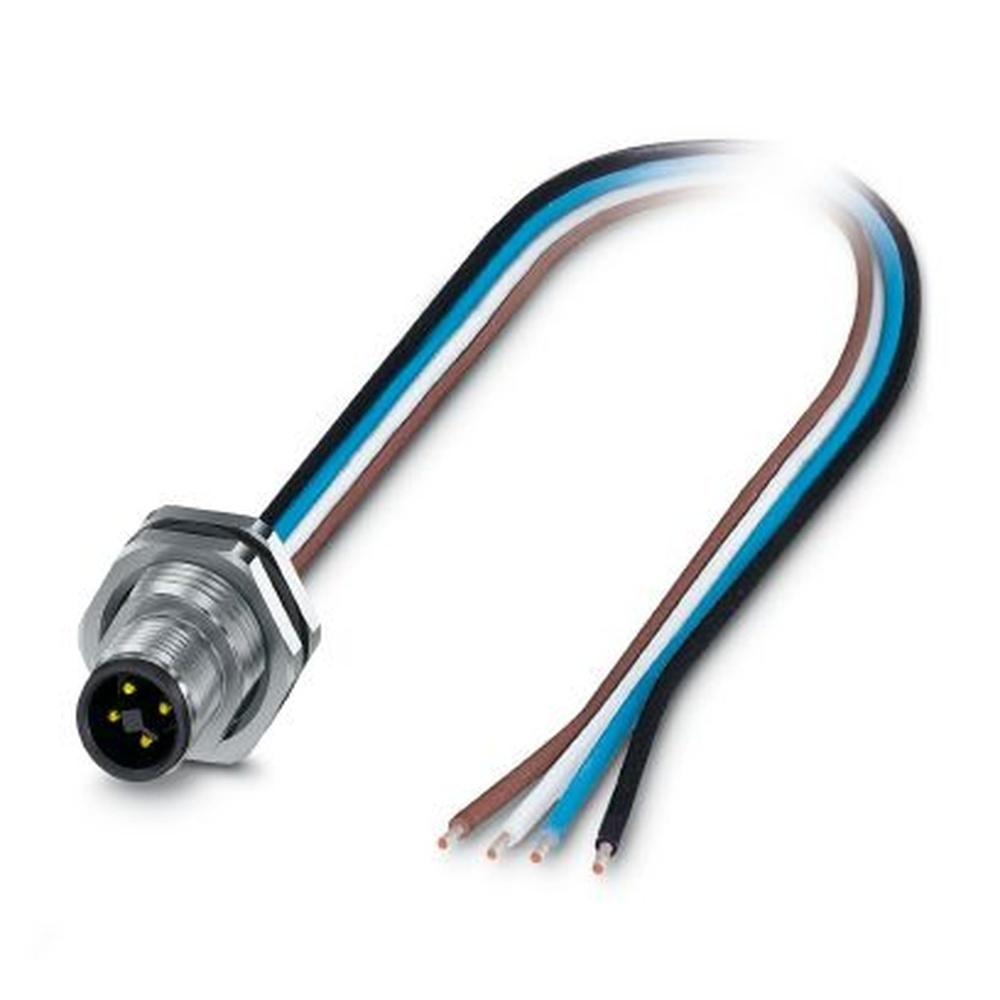 Phoenix Contact Gerätesteckverbinder Hinterwand 1411604 Typ SACC-DSI-M12MST-4P-M16XL/0,5