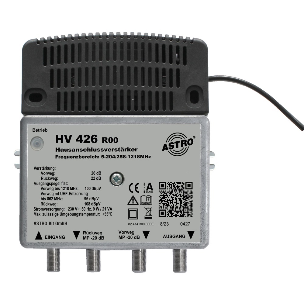 Astro Breitbandverstärker 00217443 Typ HV 426