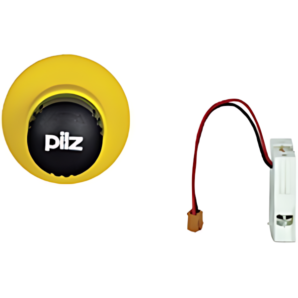 Pilz Betriebs Halt Taster 400112 Typ PIT es2.13 operator illuminated black