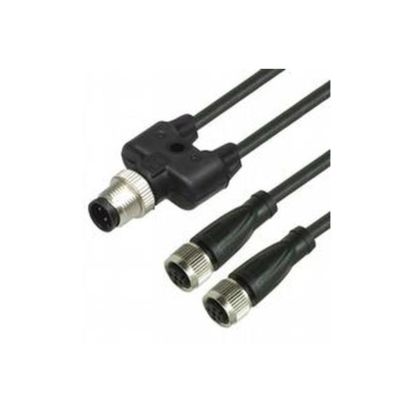 Pepperl+Fuchs Y Verbindungskabel 252969 Typ V1-G-BK0,6M-PUR-A-T-V1-G