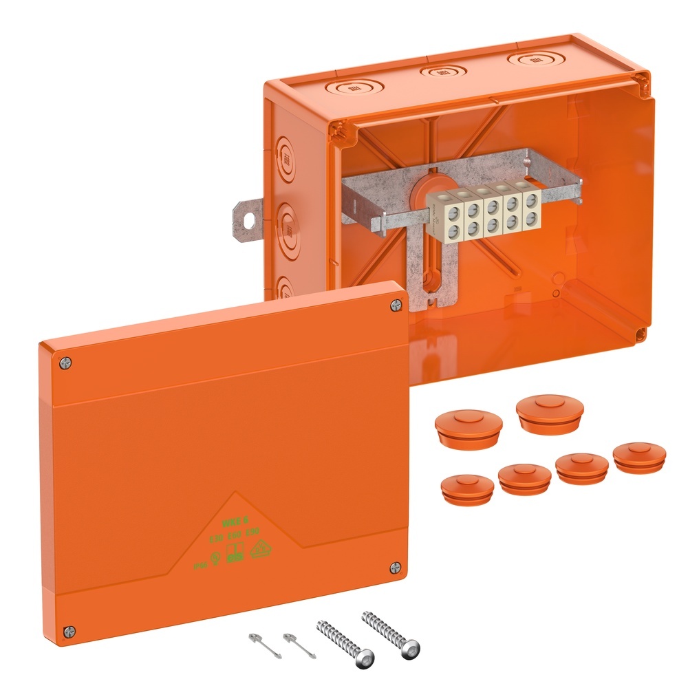 Spelsberg Kabelabzweigkasten 86650601 Typ WKE 6 - 5 x 6² Spelsberg Kabelabzweigkasten 86650601 Typ WKE 6 - 5 x 6²