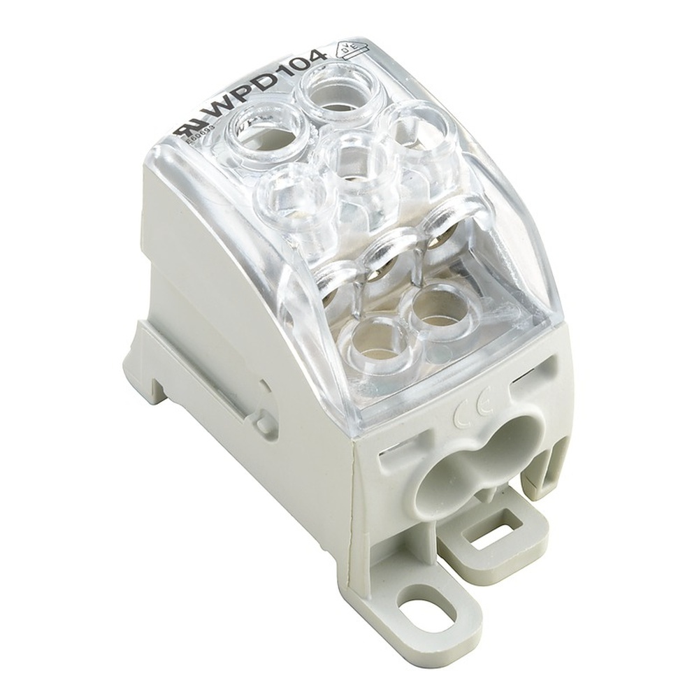 Weidmüller Potentialverteilerklemme 1562000000 Typ WPD 104 1X25+1X16/2X16+3X10 GY
