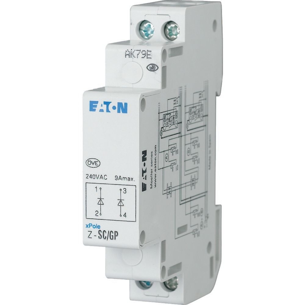 Eaton Dioden Gruppenblock 270587 Typ Z-SC/GP
