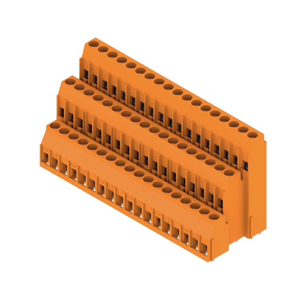 Weidmüller Leiterplattenklemme 1979200000 Typ LL3R 5.08/54/90 3.2SN OR BX