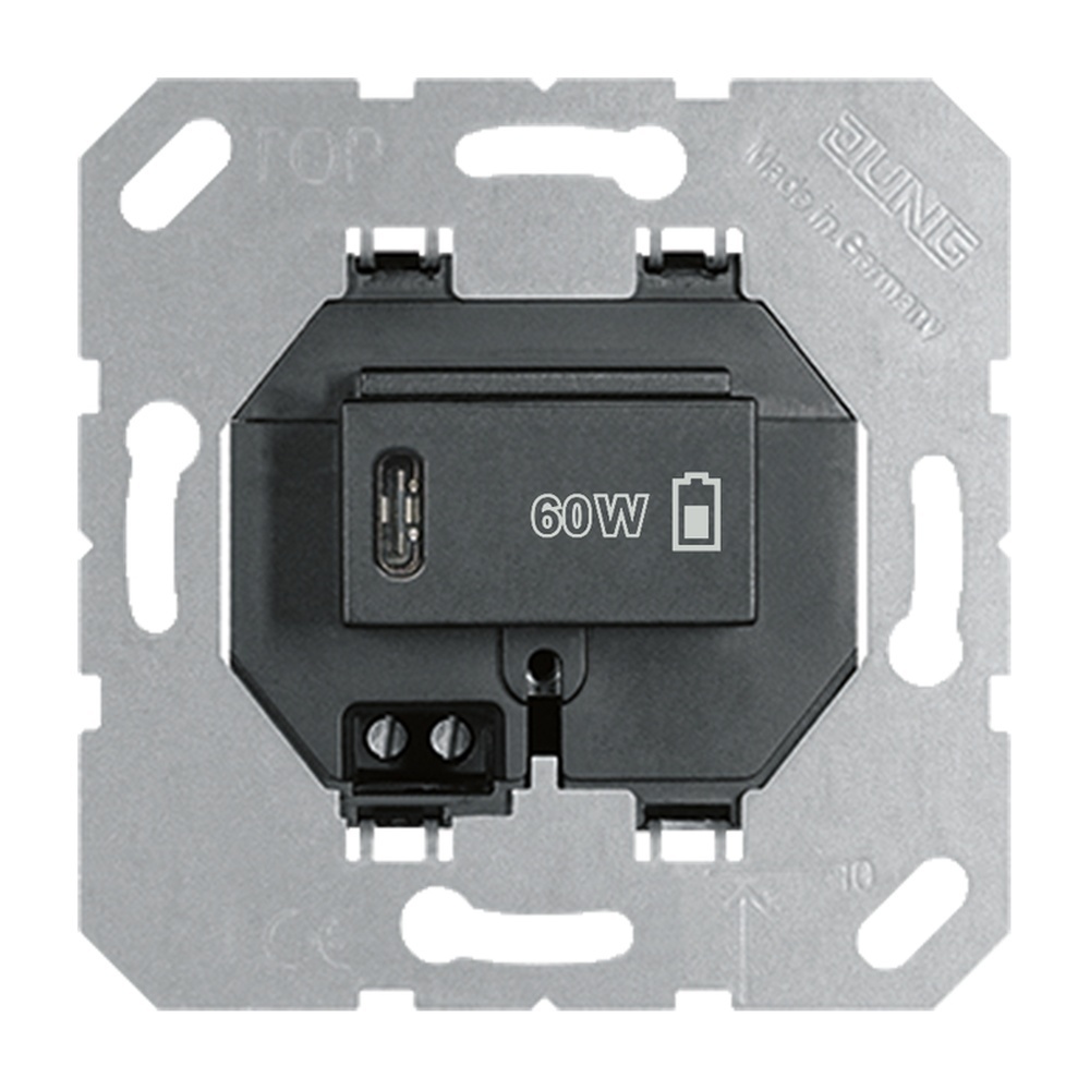 Jung USB Ladegerät USBPD60CSW