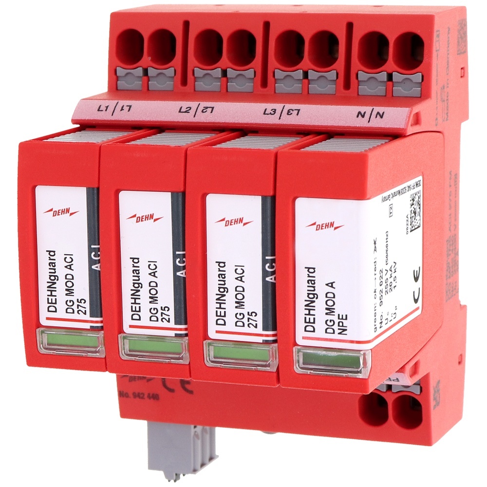 Dehn + Söhne Überspannungsableiter 942440 Typ DG MP TNS ACI 275 FM