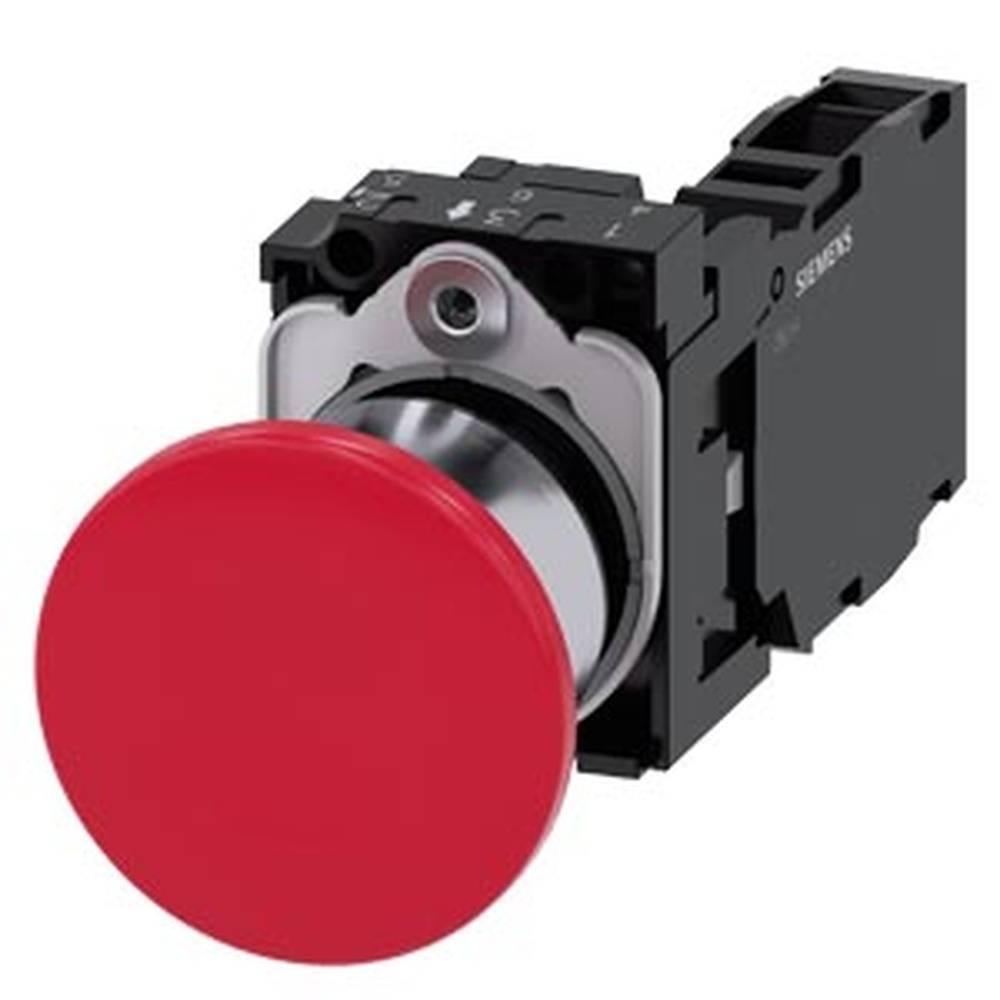 Siemens Pilzdrucktaster 3SU1150-1BA20-1FA0
