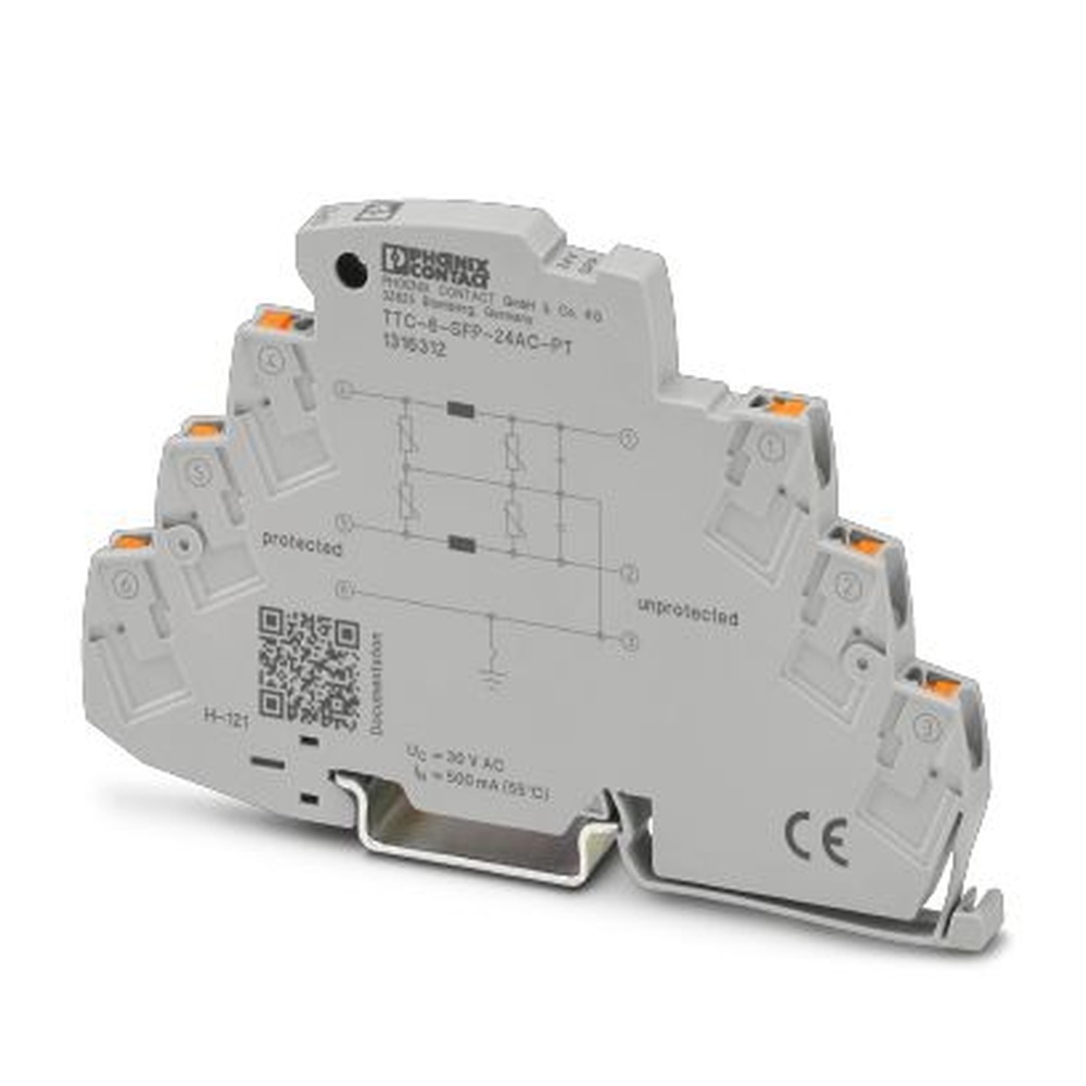 Phoenix Contact EMV Filter Überspannungsschutz Gerät 1316312 Typ TTC-6-SFP-24AC-PT