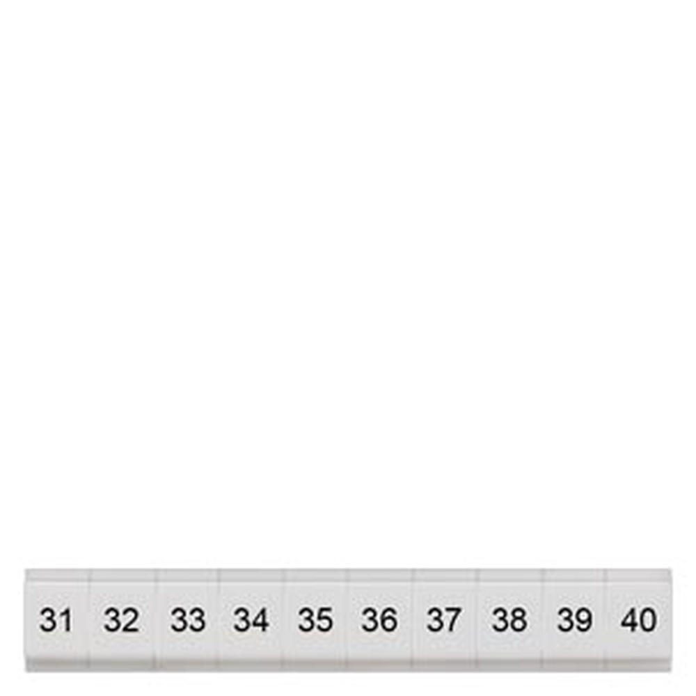 Siemens Bezeichnungsschild 8WH8121-1AB35 Siemens Bezeichnungsschild 8WH8121-1AB35