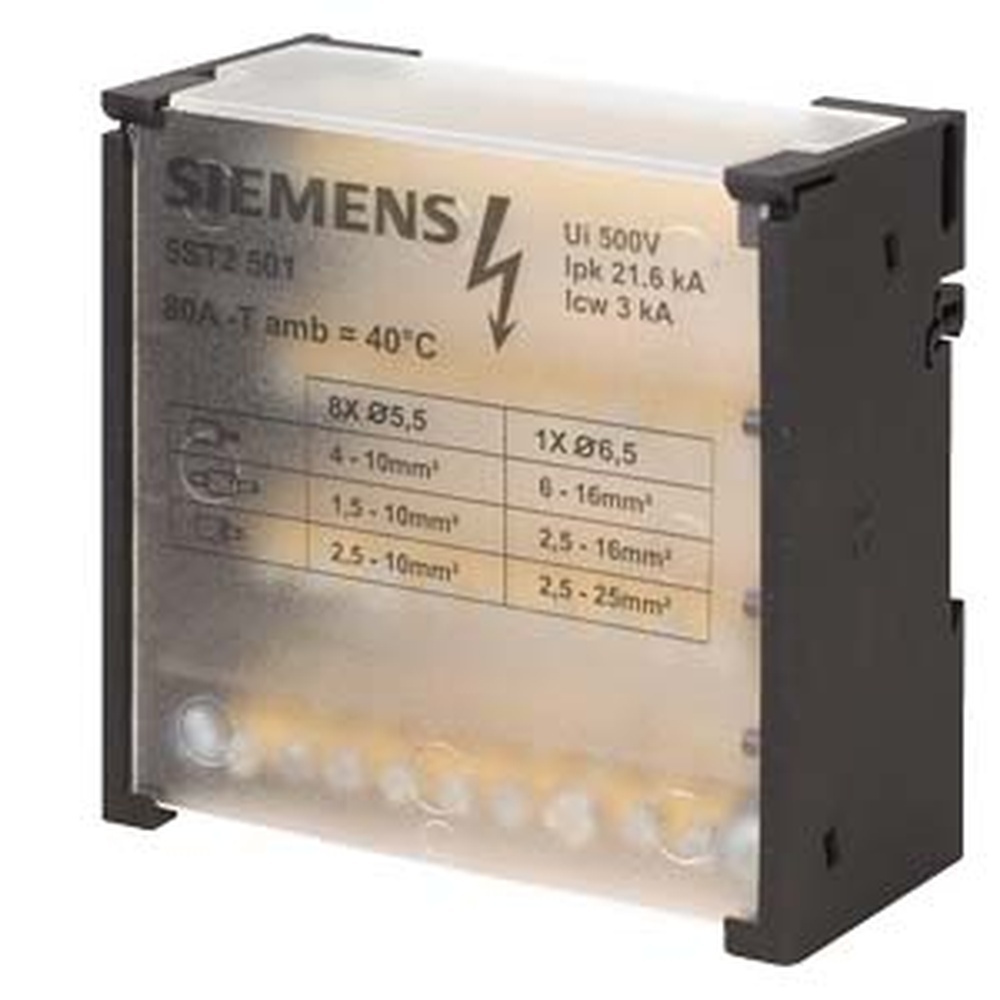 Siemens Verteilerblock 5ST2501 Siemens Verteilerblock 5ST2501