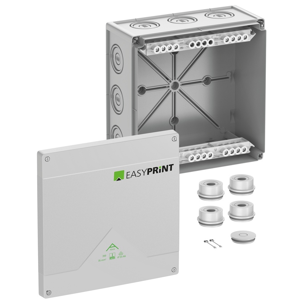Spelsberg Abzweigkasten 835420EP Typ Abox 350-35² EasyPrint Spelsberg Abzweigkasten 835420EP Typ Abox 350-35² EasyPrint