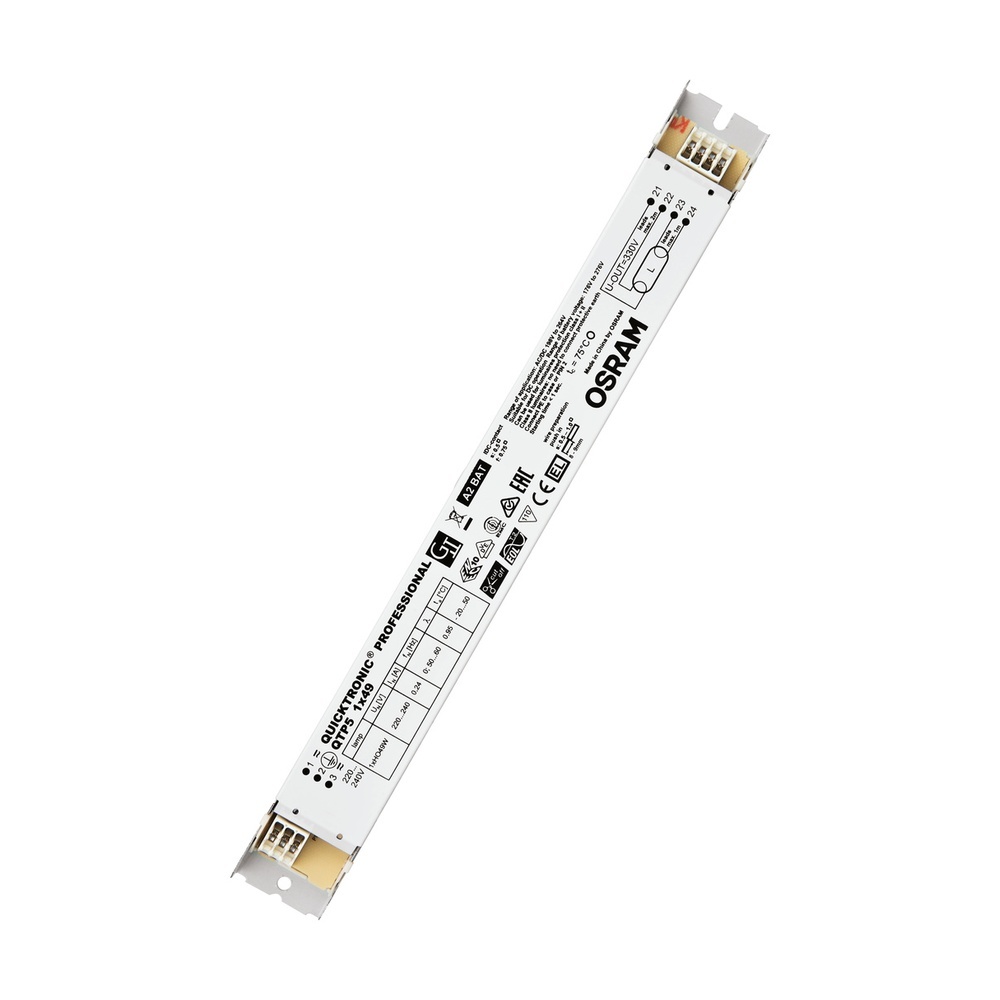 Ledvance Osram Vorschaltgerät 329370 Typ QTP5-1X49/220-240V-UNV1 Ledvance Osram Vorschaltgerät 329370 Typ QTP5-1X49/220-240V-UNV1