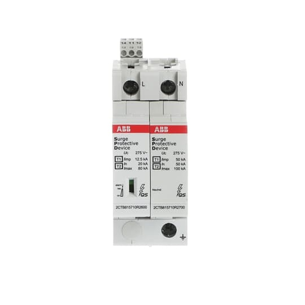 ABB Kombi Ableiter für Energietechnik 2CTB815710R0100 Typ OVR T1-T2 1N 12.5-