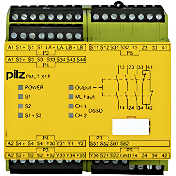Pilz Sicherheitsschaltgerät 778010 Typ PMUT X1P 24VDC 3n/o 1n/c 5so