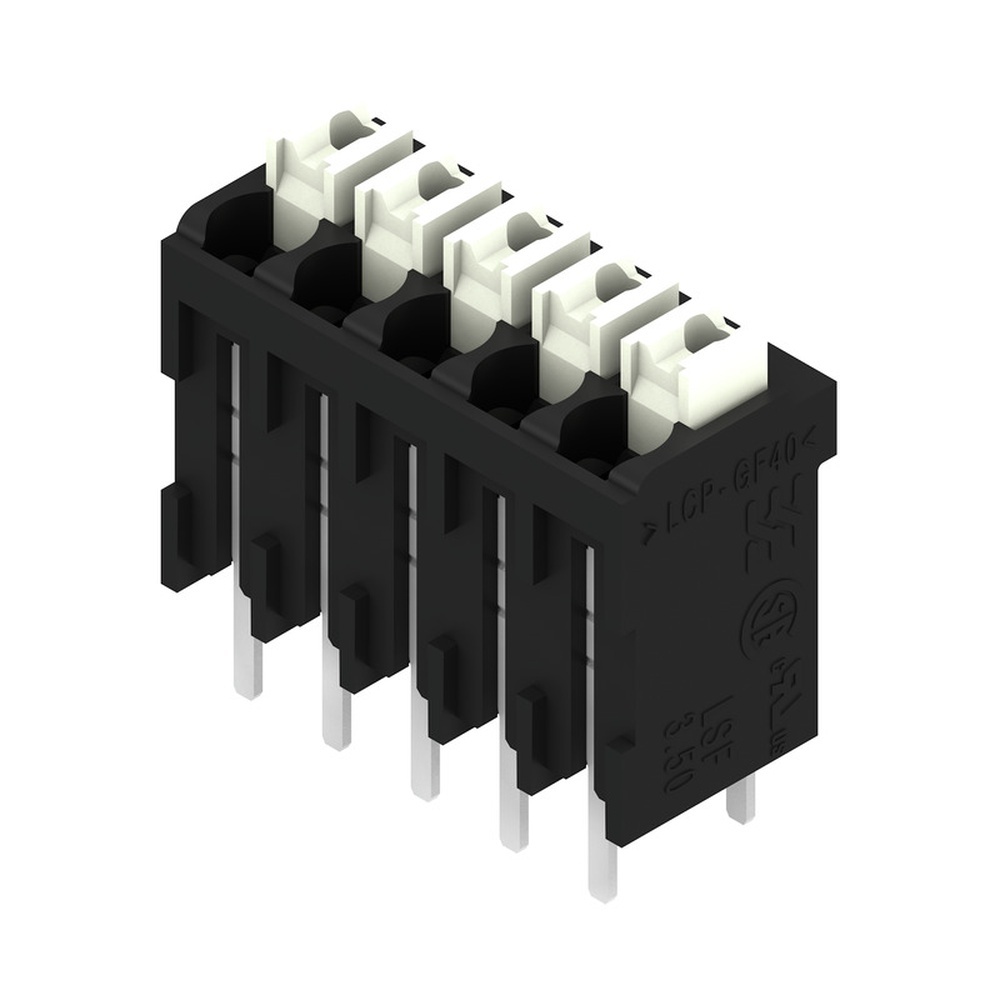 Weidmüller Leiterplattenklemme 2635630000 Typ LSF-SMT 3.50/05/180 3.5SN BK TU PRT Weidmüller Leiterplattenklemme 2635630000 Typ LSF-SMT 3.50/05/180 3.5SN BK TU PRT