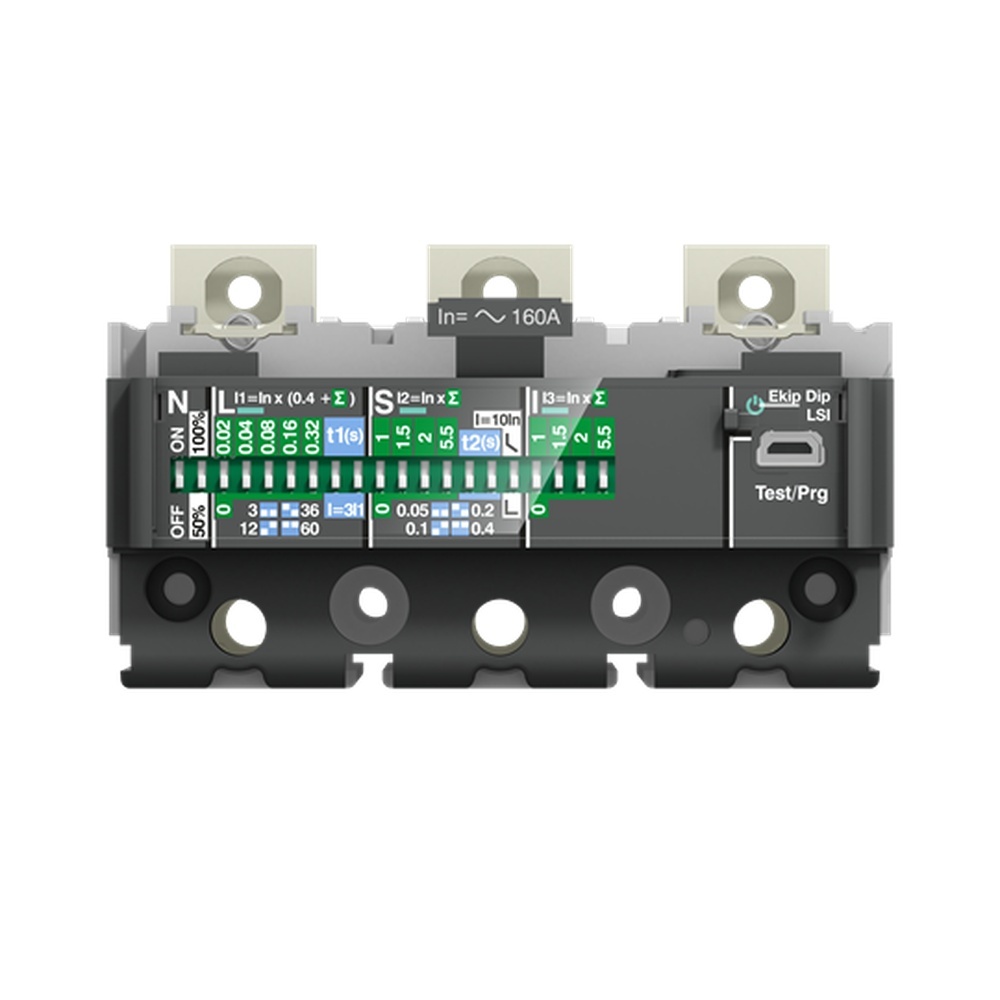 ABB Arbeitsstromauslöser 1SDA067355R1 Typ EKIP M-LIU In=160A XT2 3p