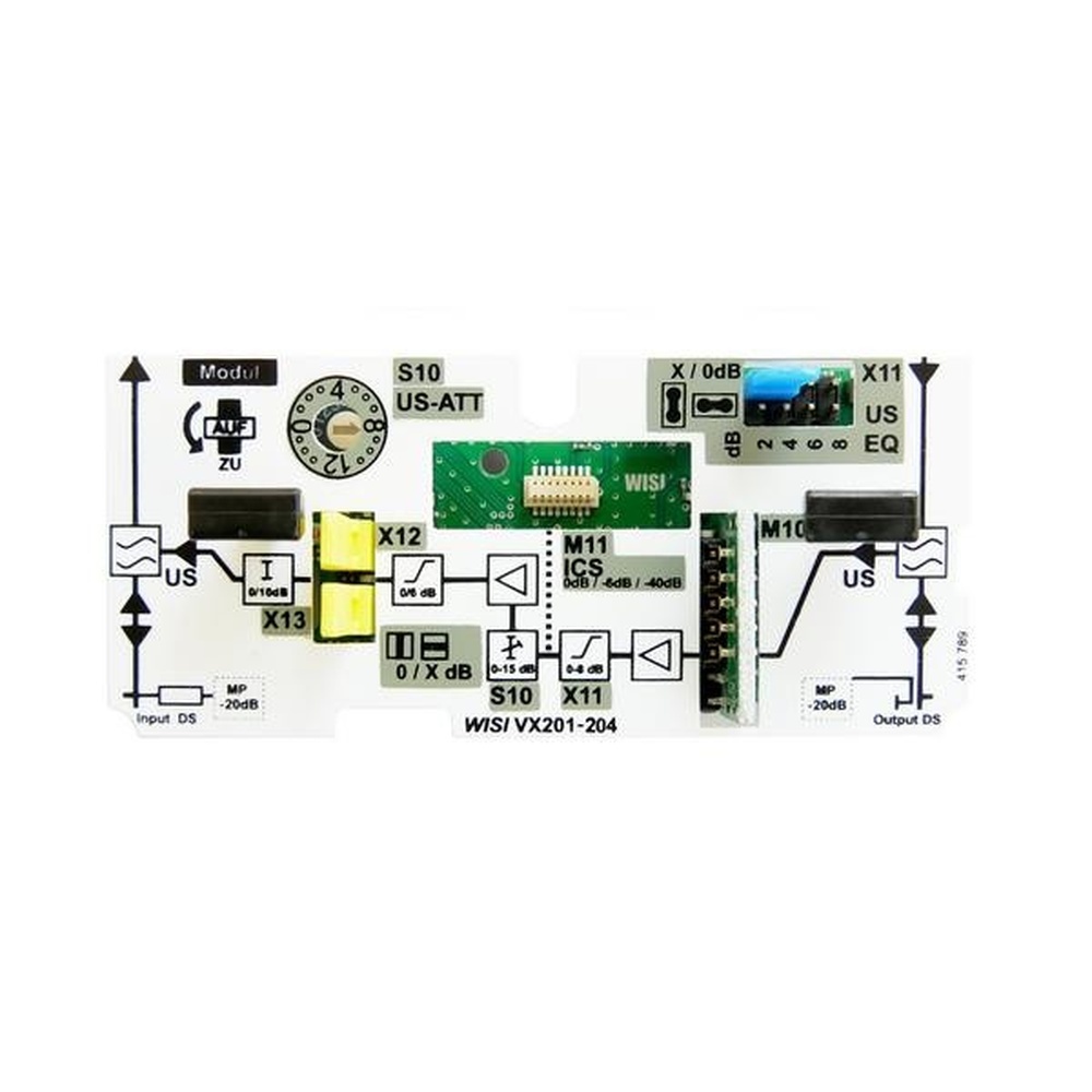Wisi Rueckkanalmodul 76938 Typ VX201204