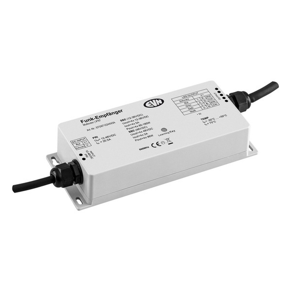 EVN LED Funk Multicolor Empfänger EFD6712244X5A
