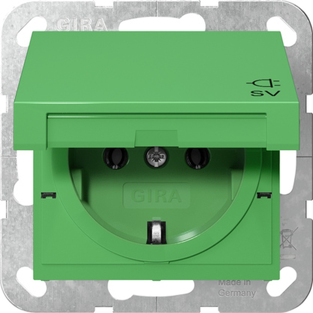 Gira SCHUKO Steckdose 4454107