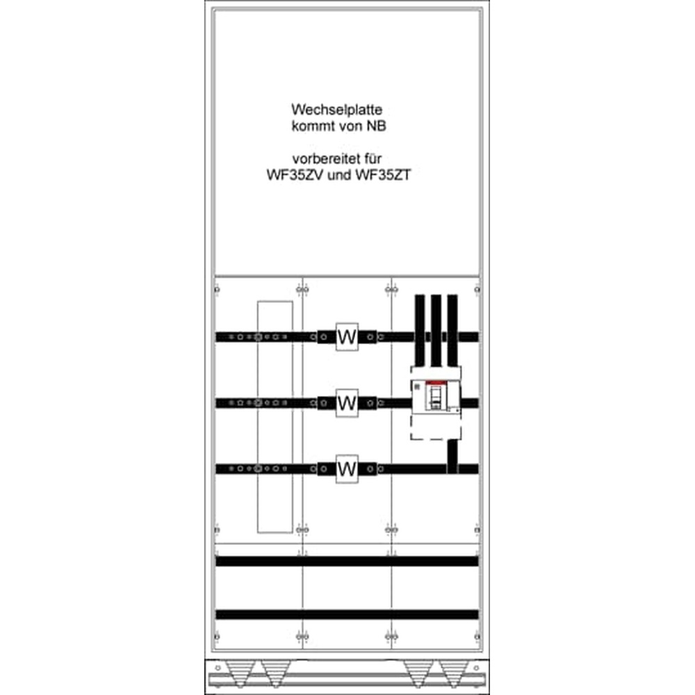 Striebel & John Mess Wandlerschrank 2CPX056089R9999 Typ WX32K2S