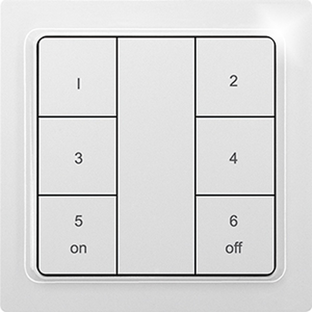 ELTAKO Funktaster 6Kanal 30055149 Typ F6T55EB-Keypad-am
