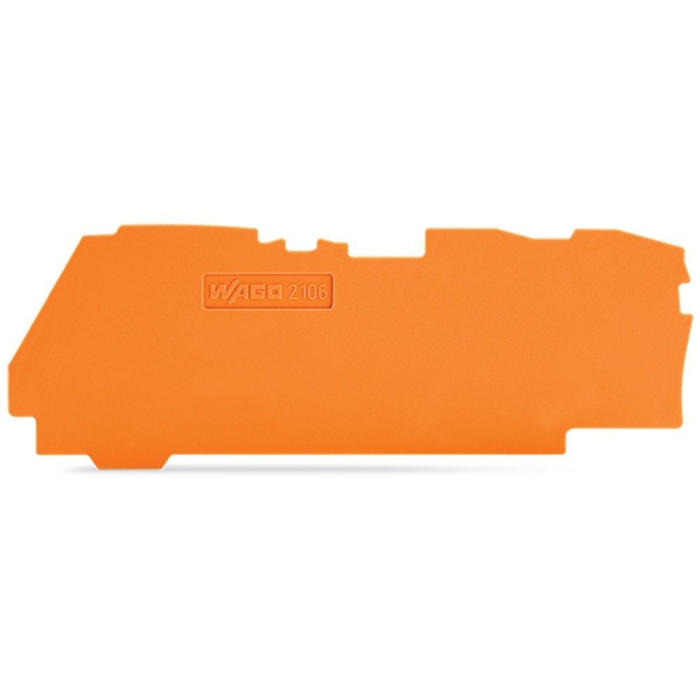 Wago Abschluss u. Zwischenplatte 2106-1392 Wago Abschluss u. Zwischenplatte 2106-1392