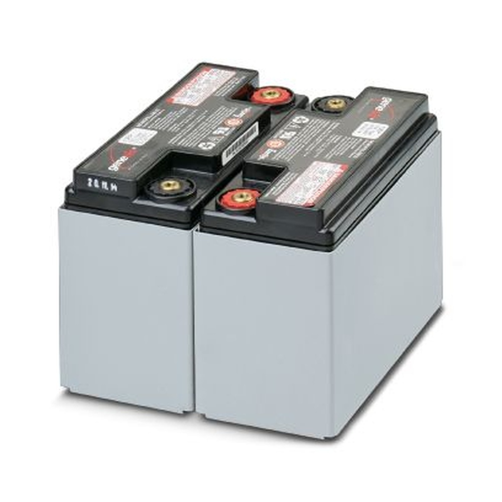 Phoenix Contact Unterbrechungsfreie Stromversorgung Ersatzbatterie 2908368 Typ UPS-BAT-KIT-WTR 2X12V