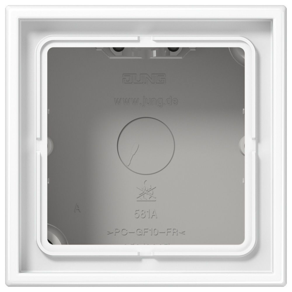 Jung Aufputz Kappe LS 581 A WW Jung Aufputz Kappe LS 581 A WW