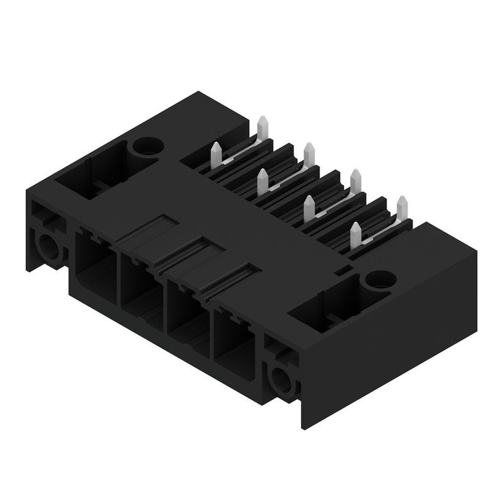 Weidmüller Leiterplattensteckverbinder 2546040000 Typ SV-SMT 7.62HP/04/270SF 2.6SN BK RL Weidmüller Leiterplattensteckverbinder 2546040000 Typ SV-SMT 7.62HP/04/270SF 2.6SN BK RL