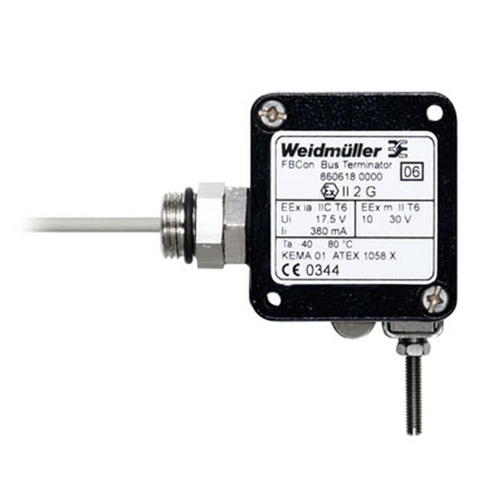 Weidmüller Standardverteiler 8606180000 Typ FBCon Term.D Ex FM/PEAN