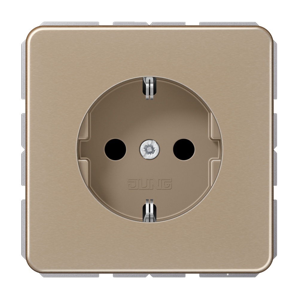 Jung Schutzkontakt Steckdose CD 1520 KI GB