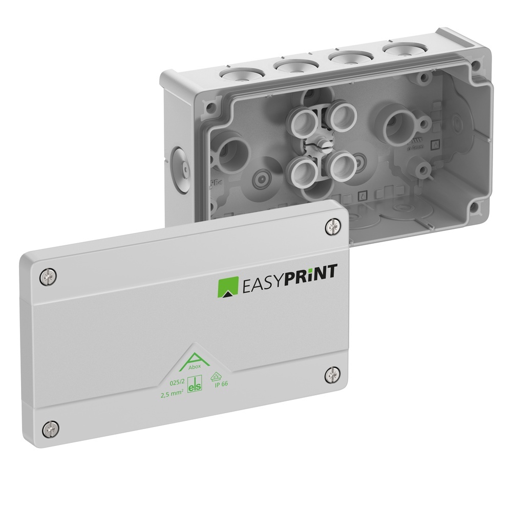Spelsberg Abzweigkasten 802402EP Typ Abox 025/2-L EasyPrint Spelsberg Abzweigkasten 802402EP Typ Abox 025/2-L EasyPrint