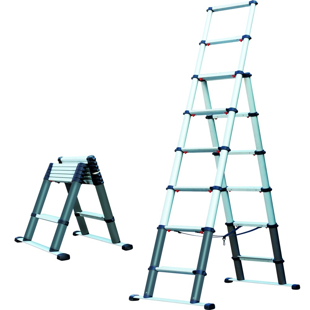 Haupa Alu Teleskop Stehleiter 392804