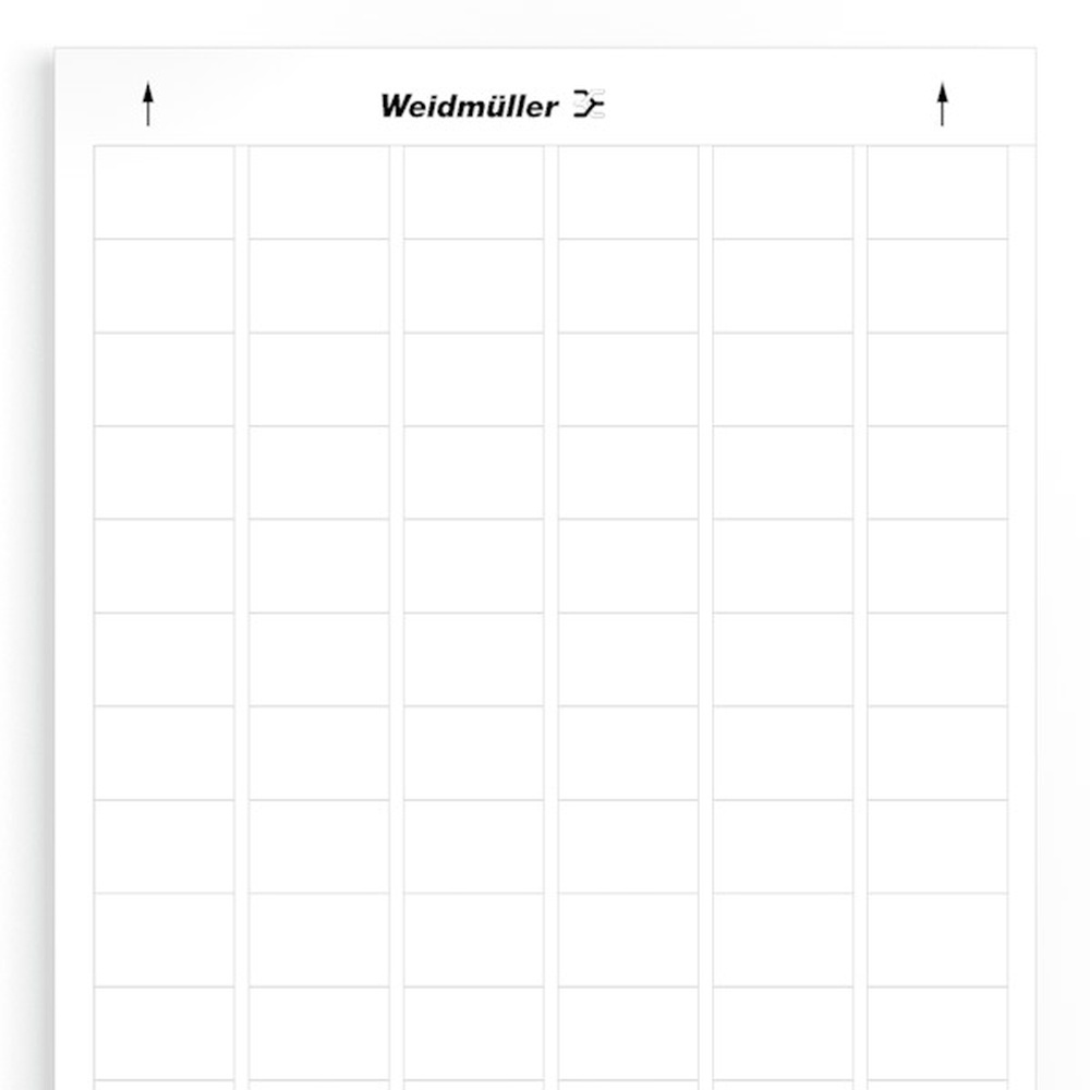Weidmüller Gerätemarkierung 1724161044 Typ LM MT300 30/20 WS