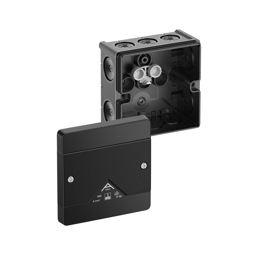 Spelsberg Abzweigkasten 80400001 Typ Abox 040-L/sw Spelsberg Abzweigkasten 80400001 Typ Abox 040-L/sw