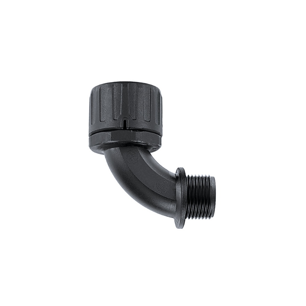 Hellermann Kunststoffverschraubung 166-22209 Typ HG67-90-M63 PA66 BK
