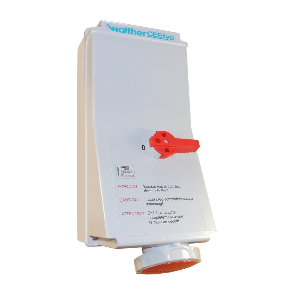 Walther-Werke Wandsteckdose AI119509 Walther-Werke Wandsteckdose AI119509