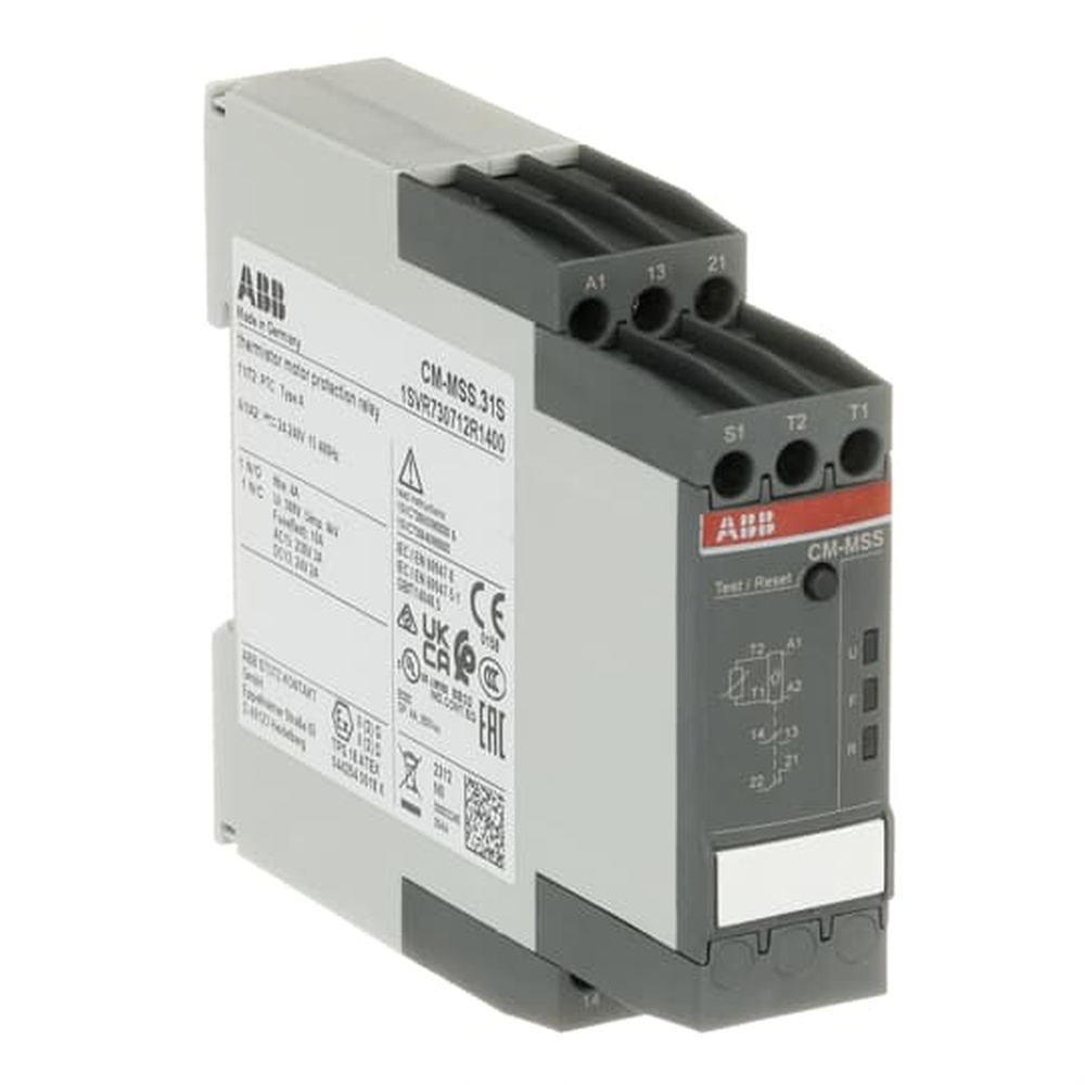 ABB Thermistormotorschutzrelais 1SVR730712R1400 Typ CM-MSS.31S