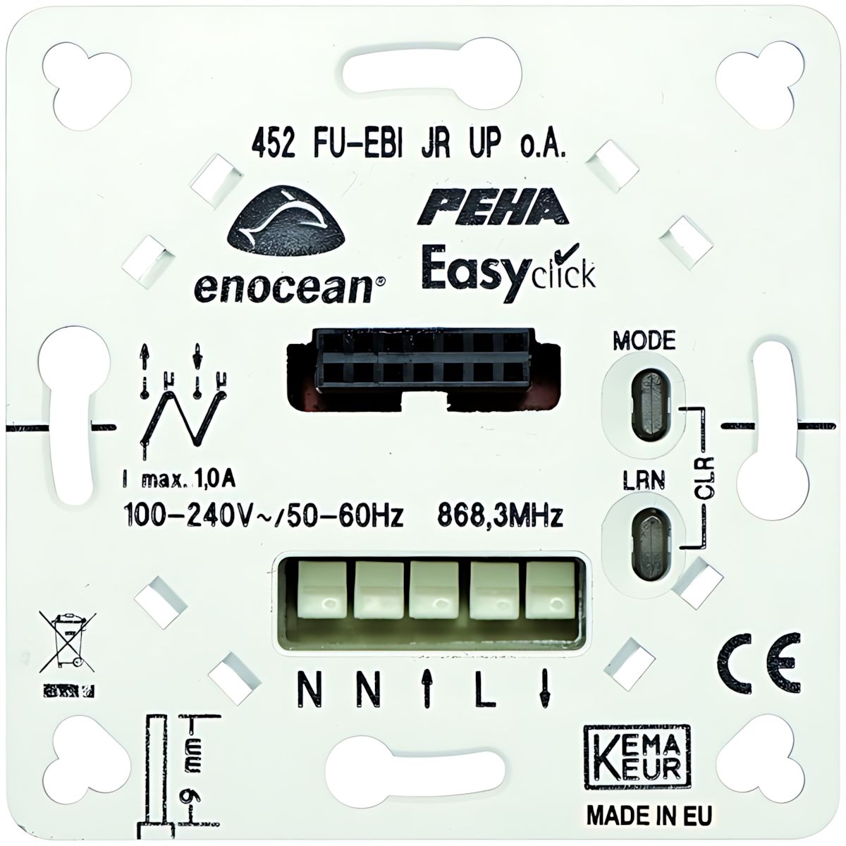 Peha Empfänger 00364536 Typ D 452 FU-EBI JR UP O.A.