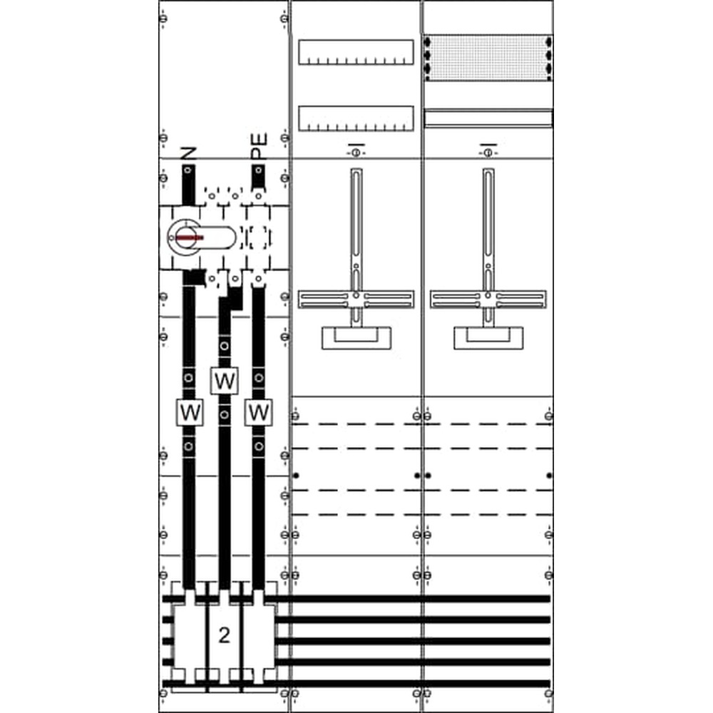 Striebel & John Mess u. Wandlerfeld 2CPX034036R9999 Typ KA4317