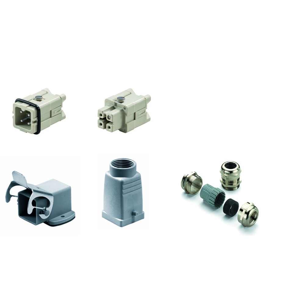 Weidmüller Steckverbinder 1712580000 Typ HDC-KIT-HA 03.302