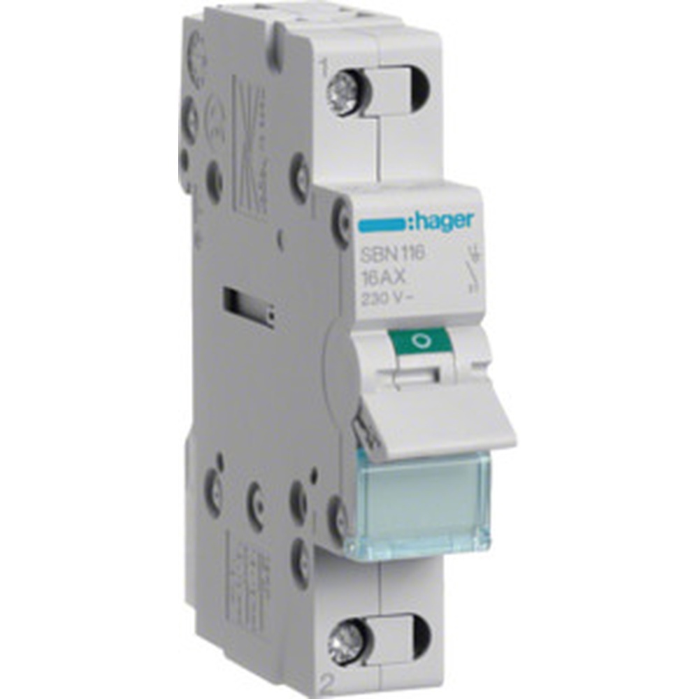 Hager Ausschalter SBN116
