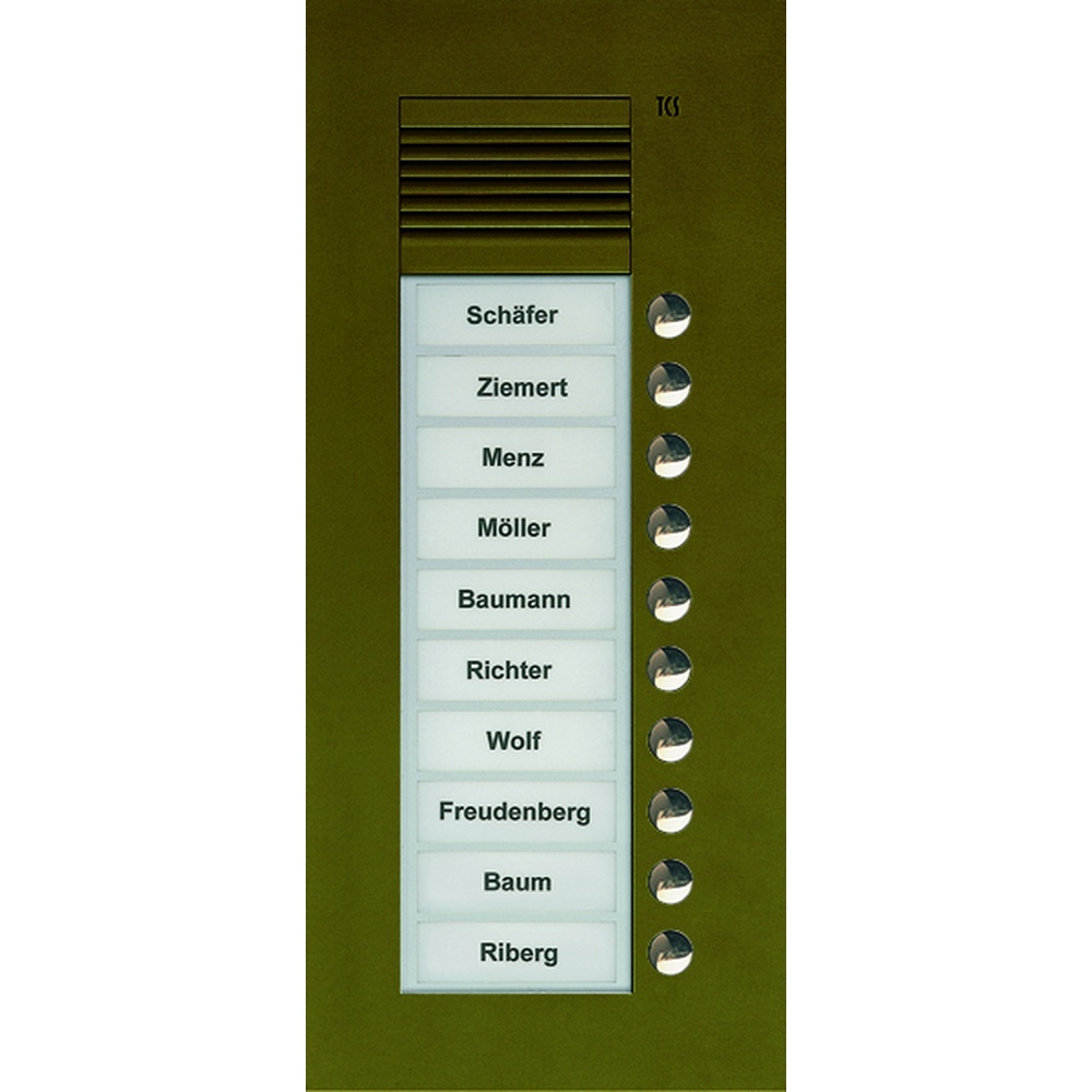TCS Audio Außenstation PUK10/1-EB